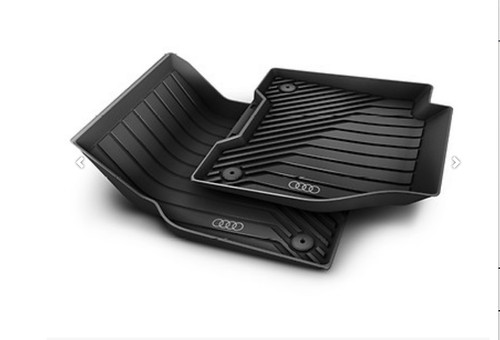 Audi rubber mats - audi, genuine