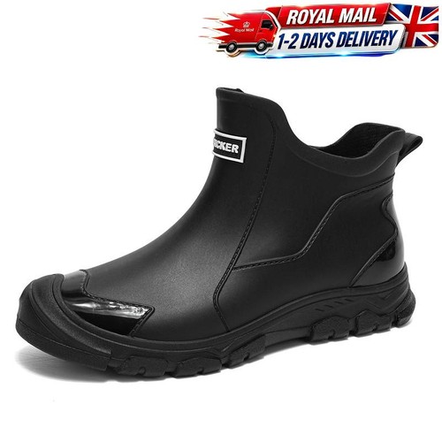 Short rubber rain - rain, boots