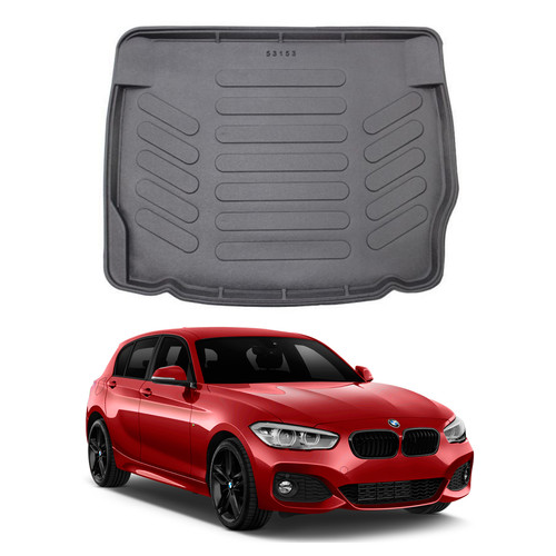 Rubber boot mat for bmw - rubber,