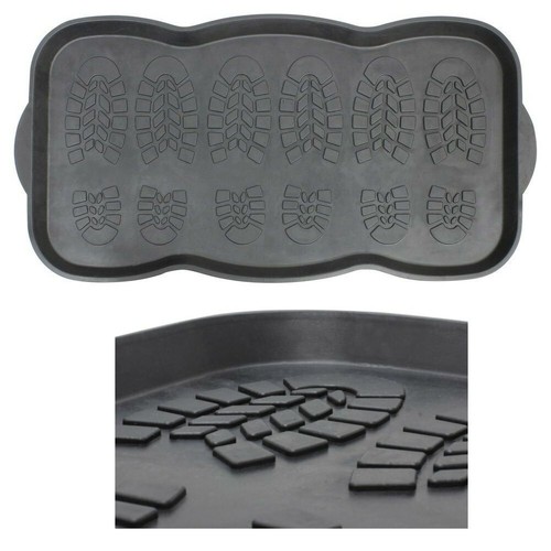 Jvl rubber boot tray mat - rubber,
