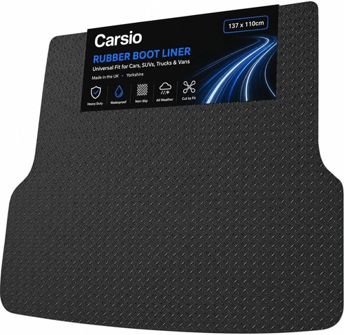 Universal 3mm rubber car boot - universal,